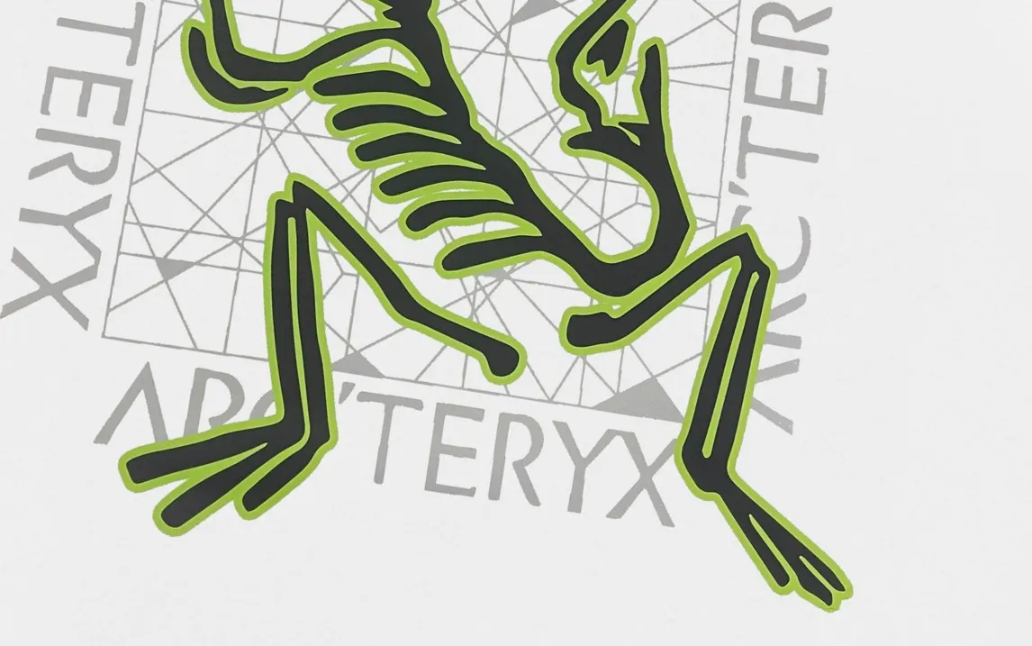 ARC TERYX 2026New Arrival logo Same Style t 100％ 32 ：White Size：XS S M L